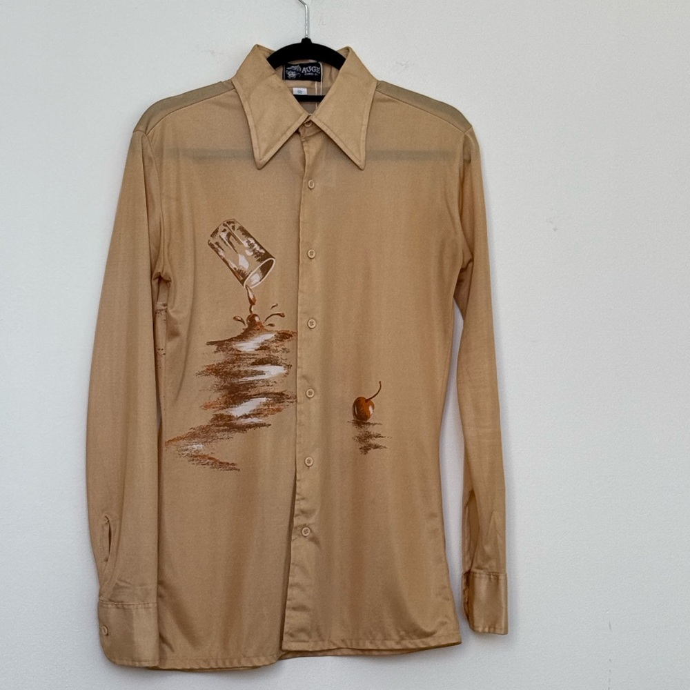 Vintage 70s disco shirt